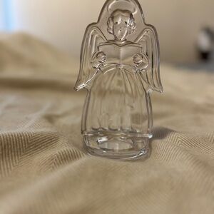 Mikasa Holiday Singing Angel Tea Light Votive Candle Holder